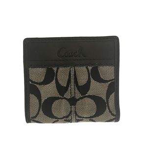 Black Coach change purse